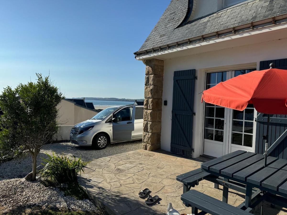 Pors Ar Vag Villa Plomodiern Bagian luar foto