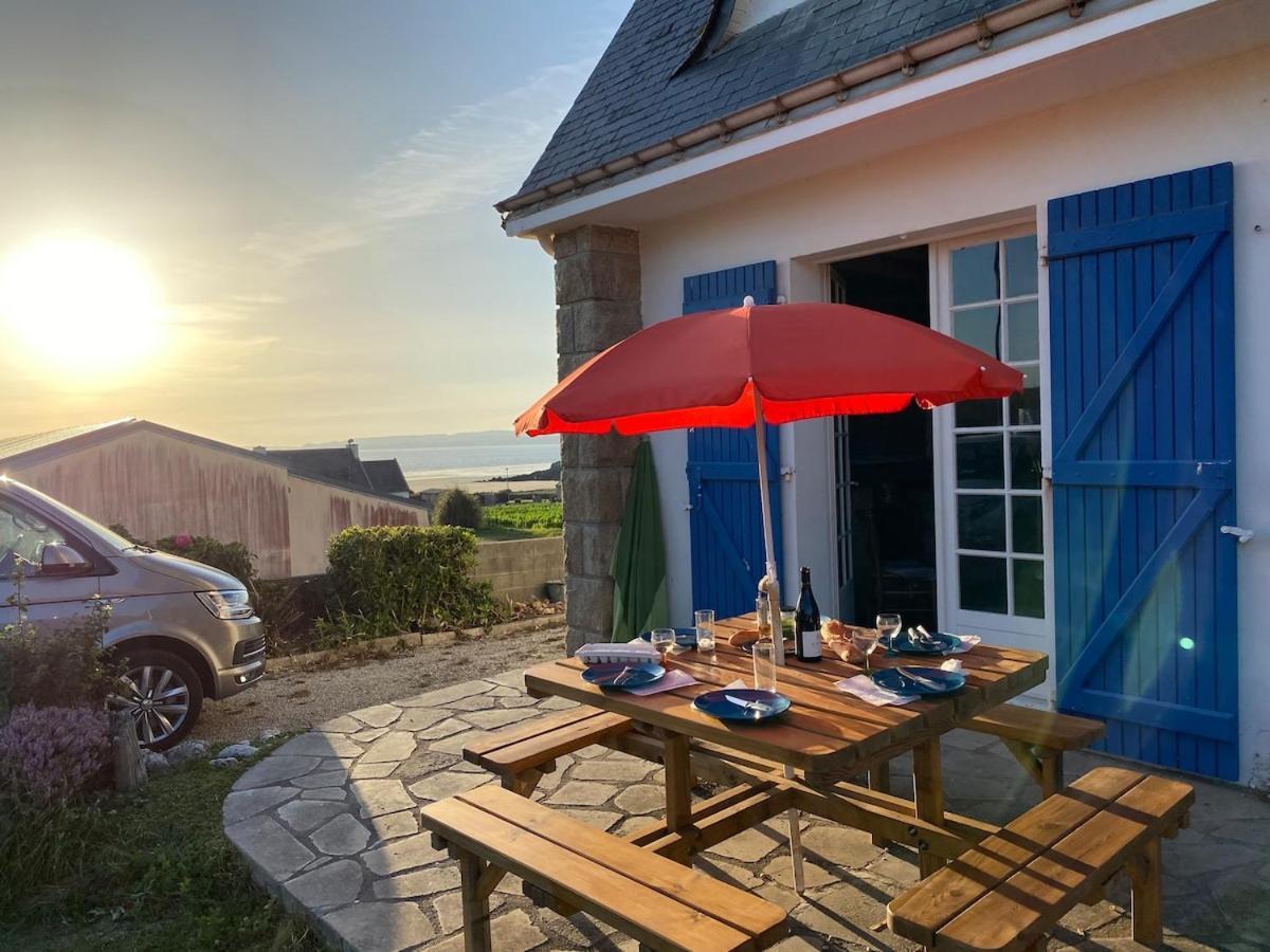 Pors Ar Vag Villa Plomodiern Bagian luar foto